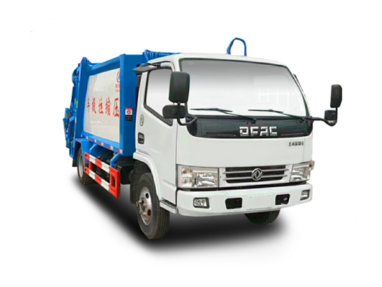 東風(fēng)福瑞卡5方（帶斗式）壓縮垃圾車(chē)