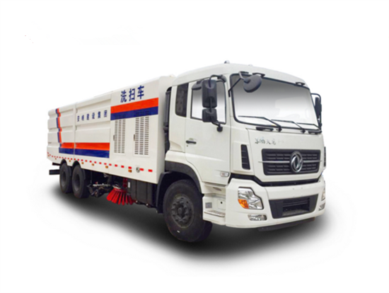 東風(fēng)天龍后雙橋洗掃車(chē)